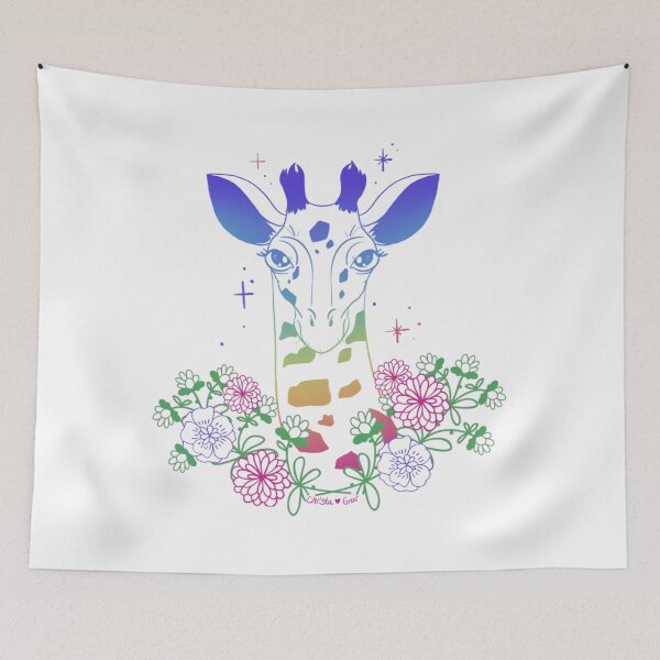 Item preview, Rainbow Giraffe   designed and sold by RadleyWagner.