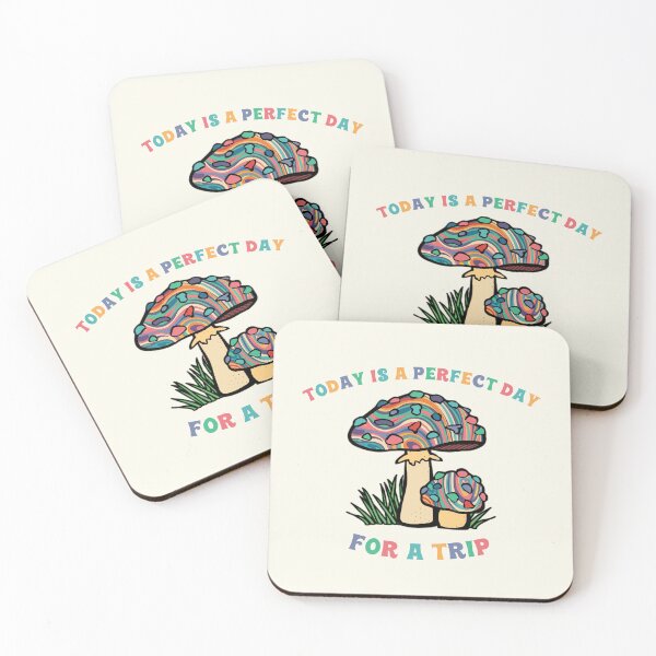 Item preview, Today Is A Perfect Day For A Trip Hippie Psychedelic Psilocybin Mushrooms  designed and sold by everything4eva.