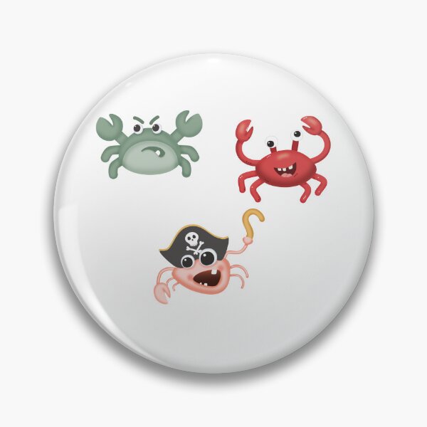 Item preview, Cute Trio of Crabs designed and sold by darklanterndsn.