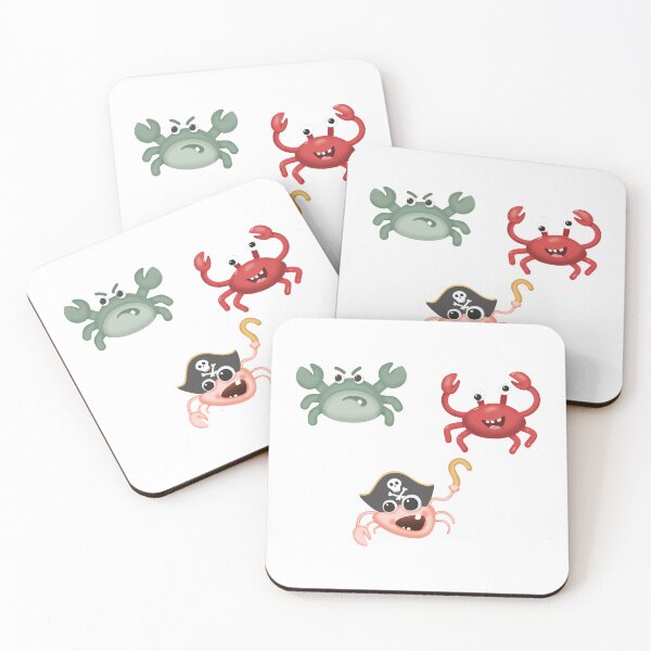 Item preview, Cute Trio of Crabs designed and sold by darklanterndsn.