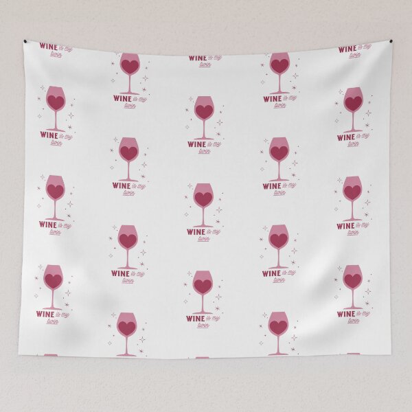 Item preview, Wine is My Twin designed and sold by SerenaBliss.