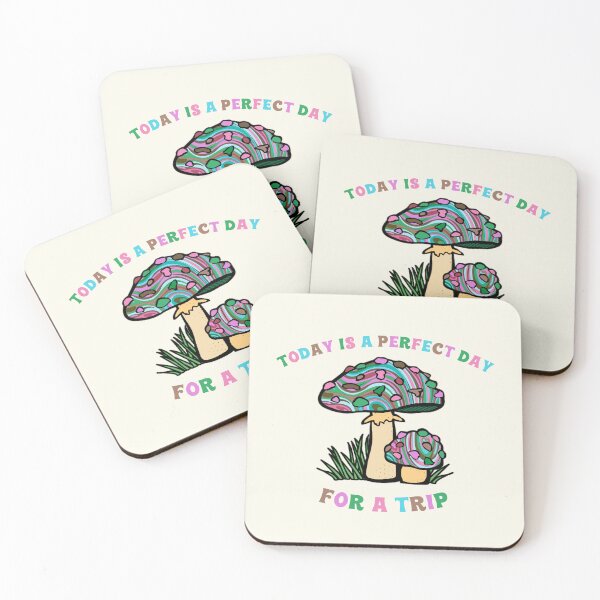 Item preview, Today Is A Perfect Day For A Trip Hippie Psychedelic Psilocybin Mushrooms  designed and sold by everything4eva.