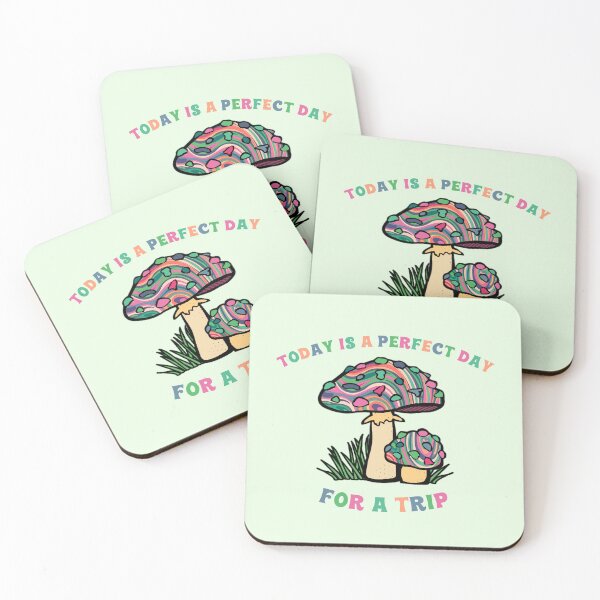 Item preview, Today Is A Perfect Day For A Trip Hippie Psychedelic Psilocybin Mushrooms  designed and sold by everything4eva.