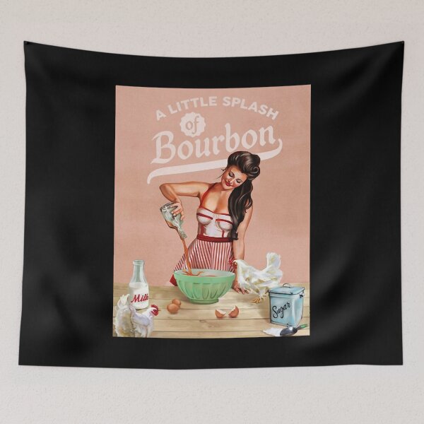 Item preview, People Classic Bourbon Make A Smile Chickens Pinup Cool Photographic designed and sold by LouisetamblArts.