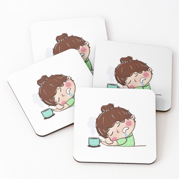Item preview, A bun hair girl sleeping on the desk designed and sold by Mod-Mtkstudio.