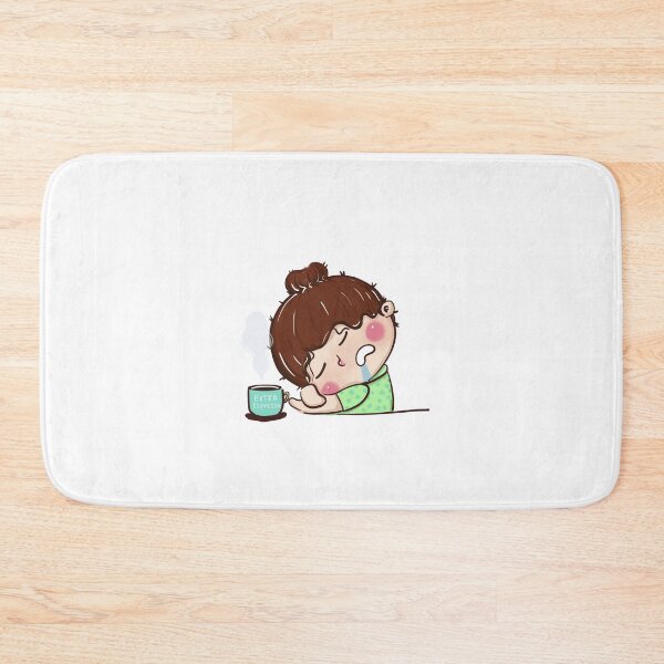 Item preview, A bun hair girl sleeping on the desk designed and sold by Mod-Mtkstudio.