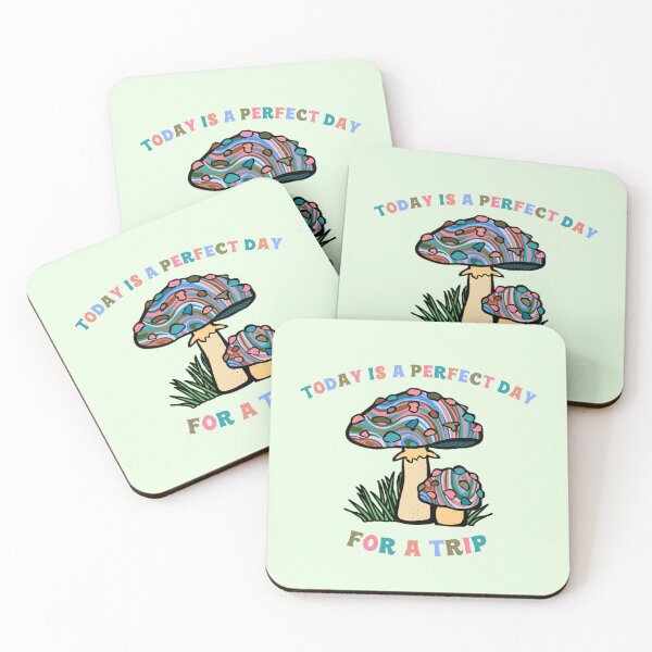 Item preview, Today Is A Perfect Day For A Trip Hippie Psychedelic Psilocybin Mushrooms  designed and sold by everything4eva.