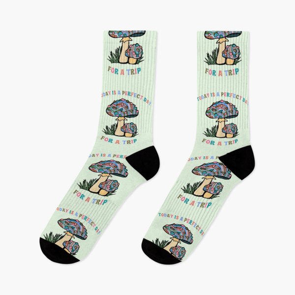 Item preview, Today Is A Perfect Day For A Trip Hippie Psychedelic Psilocybin Mushrooms  designed and sold by everything4eva.