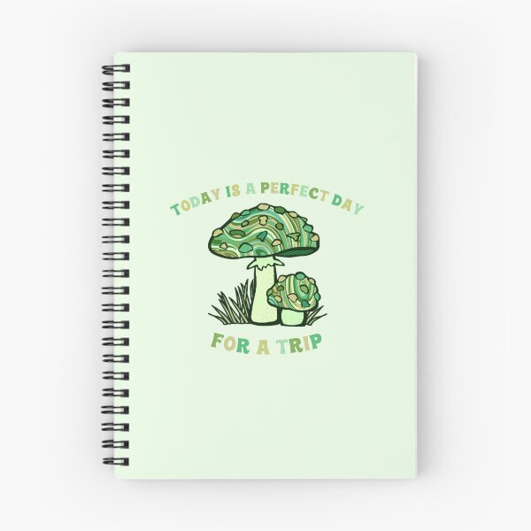 Item preview, Today Is A Perfect Day For A Trip Hippie Psychedelic Psilocybin Mushrooms Green designed and sold by everything4eva.