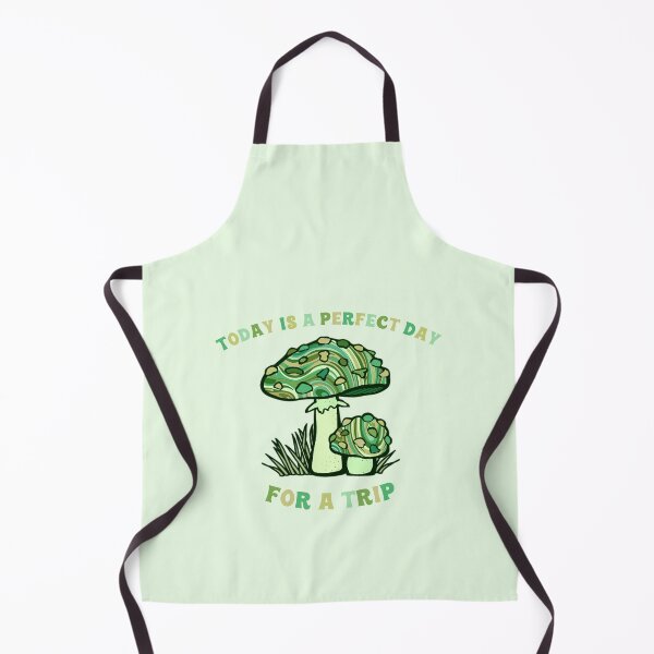 Item preview, Today Is A Perfect Day For A Trip Hippie Psychedelic Psilocybin Mushrooms Green designed and sold by everything4eva.