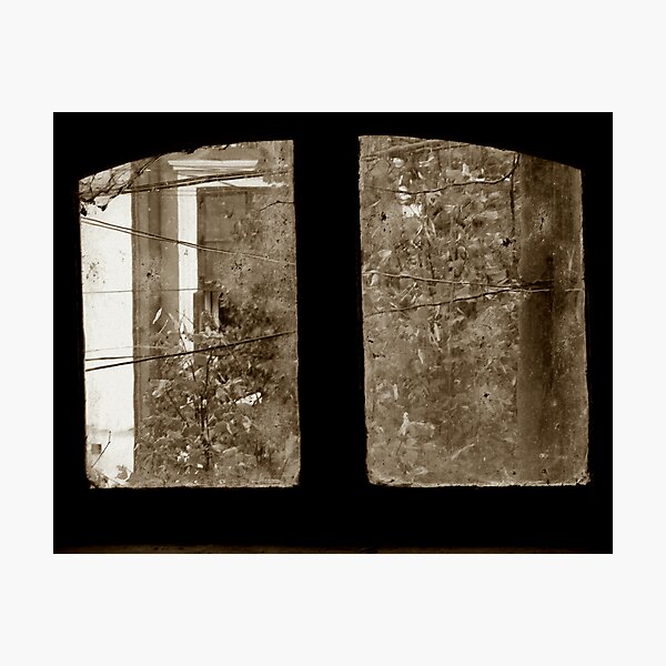 Item preview, old, dirty window designed and sold by Rita Iszlai.