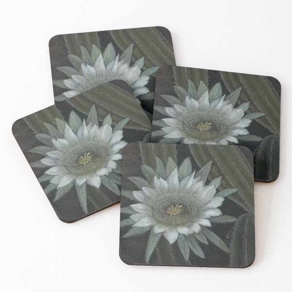 Item preview, White Cactus flower designed and sold by Lynn Brice.