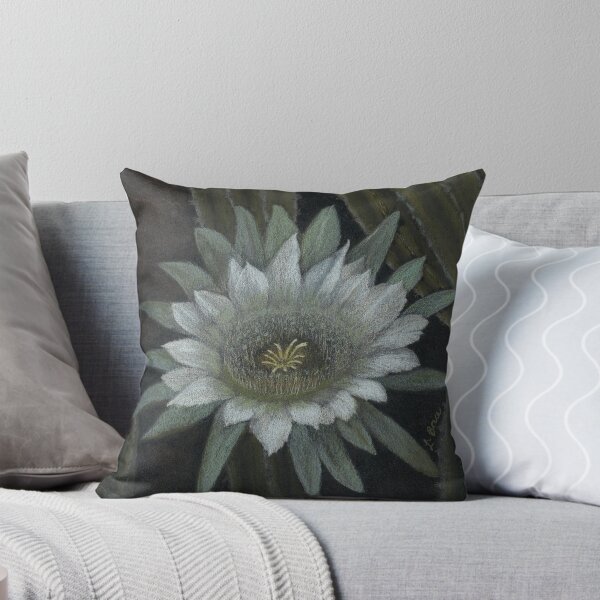 Item preview, White Cactus flower designed and sold by Lynn Brice.