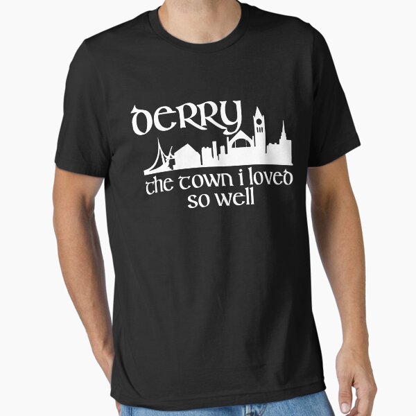 Vista previa del artículo con la obra «Regalos para hombres Derry City Ireland The Town I Loved So Well Graphic For Fan», diseñado y vendido por LuuPhan.