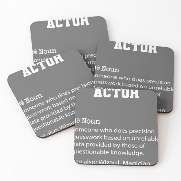 Item preview, Actor Definition, Funny Actor Quote, Cool gift for Actor lover designed and sold by AdamReichel.