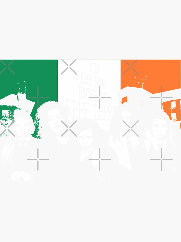 "Retro Vintage Beautiful Model Derry Girls Music Vintage Retro" Sticker