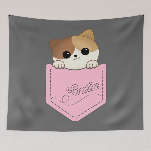 Item preview, Cutie Kitty Cat in a Pocket designed and sold by Alondra.