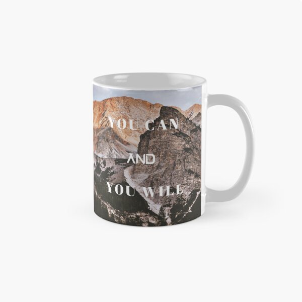 Item preview, YOU CAN and YOU WILL designed and sold by MotivationalHub.