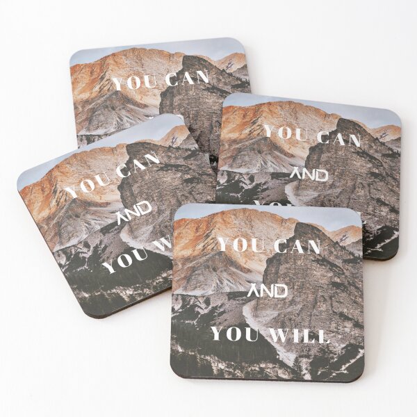 Item preview, YOU CAN and YOU WILL designed and sold by MotivationalHub.