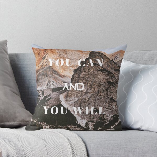 Item preview, YOU CAN and YOU WILL designed and sold by MotivationalHub.