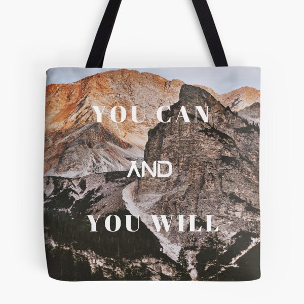 Item preview, YOU CAN and YOU WILL designed and sold by MotivationalHub.