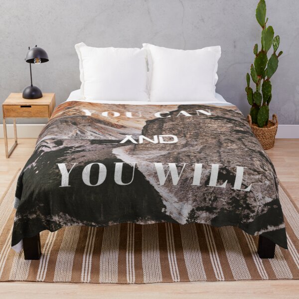 Item preview, YOU CAN and YOU WILL designed and sold by MotivationalHub.