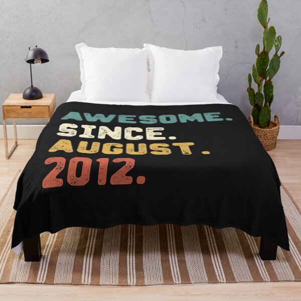 Item preview, 10 Years Old Gifts Awesome Since August 2012 10th Birthday designed and sold by HarveyHF.