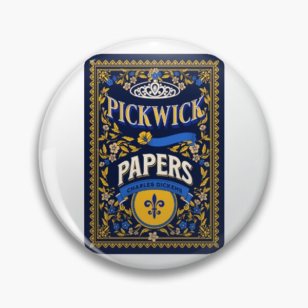 Item preview, Pickwick Papers - Charles Dickens Book Cover Art  designed and sold by Suyogsonar25.