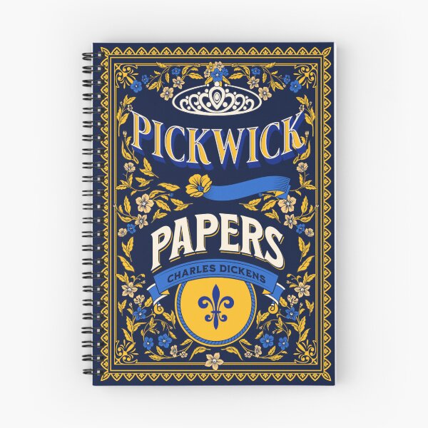 Item preview, Pickwick Papers - Charles Dickens Book Cover Art  designed and sold by Suyogsonar25.