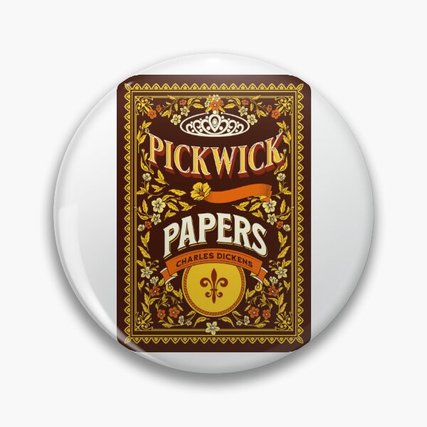 Item preview, Pickwick Papers - Charles Dickens Book Cover Art  designed and sold by Suyogsonar25.