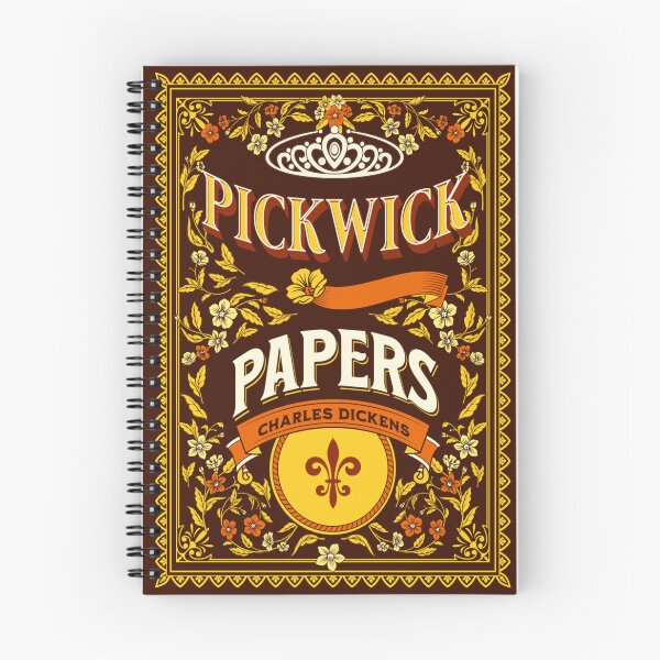 Item preview, Pickwick Papers - Charles Dickens Book Cover Art  designed and sold by Suyogsonar25.