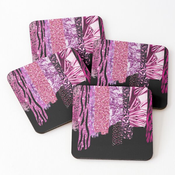 Item preview, Pink Black Fancy Glamour Stripes designed and sold by artsandsoul.