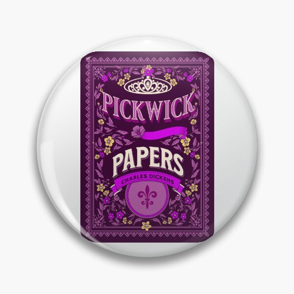 Item preview, Pickwick Papers - Charles Dickens Book Cover Art  designed and sold by Suyogsonar25.