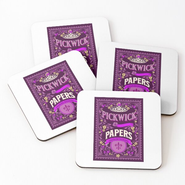Item preview, Pickwick Papers - Charles Dickens Book Cover Art  designed and sold by Suyogsonar25.