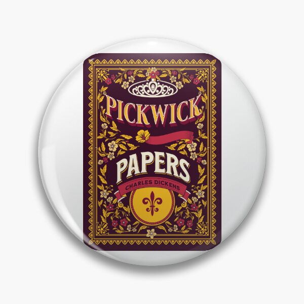 Item preview, Pickwick Papers - Charles Dickens Book Cover Art  designed and sold by Suyogsonar25.