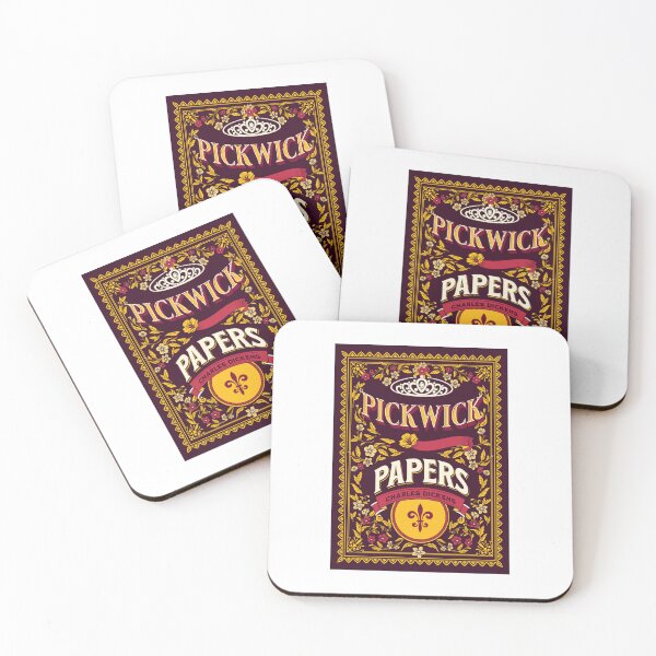Item preview, Pickwick Papers - Charles Dickens Book Cover Art  designed and sold by Suyogsonar25.