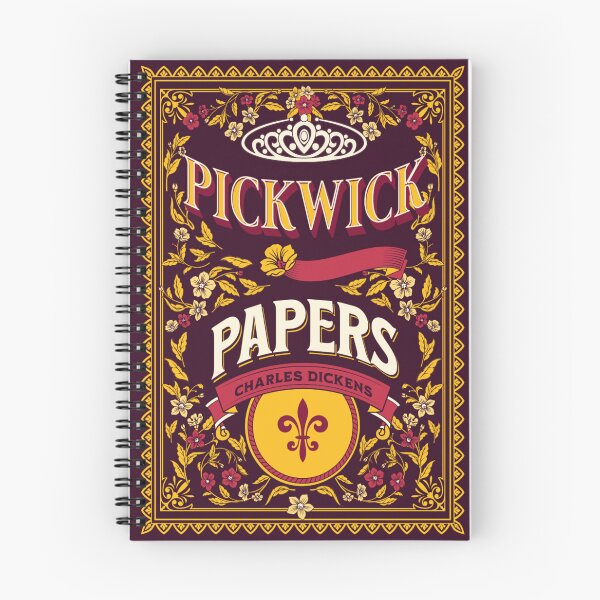 Item preview, Pickwick Papers - Charles Dickens Book Cover Art  designed and sold by Suyogsonar25.