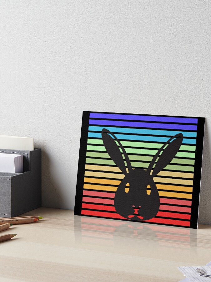 Bad Bunny Dodgers Essential T-Shirt Art Board Print for Sale by  Pmccreations