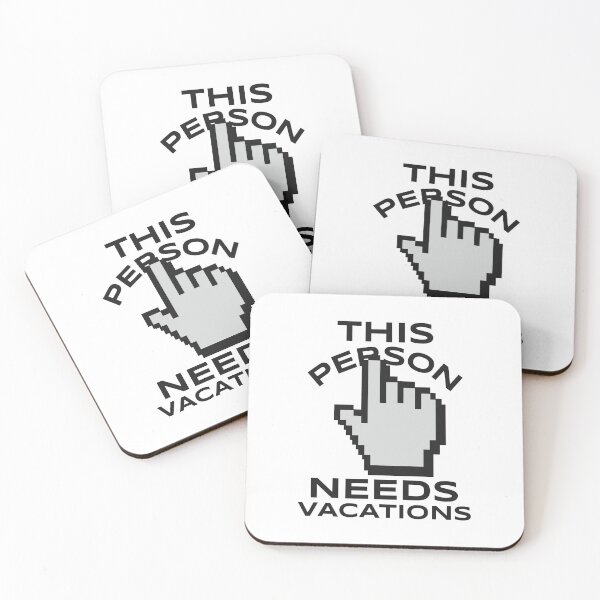 Item preview, This Person Needs Vacations designed and sold by SerenaBliss.