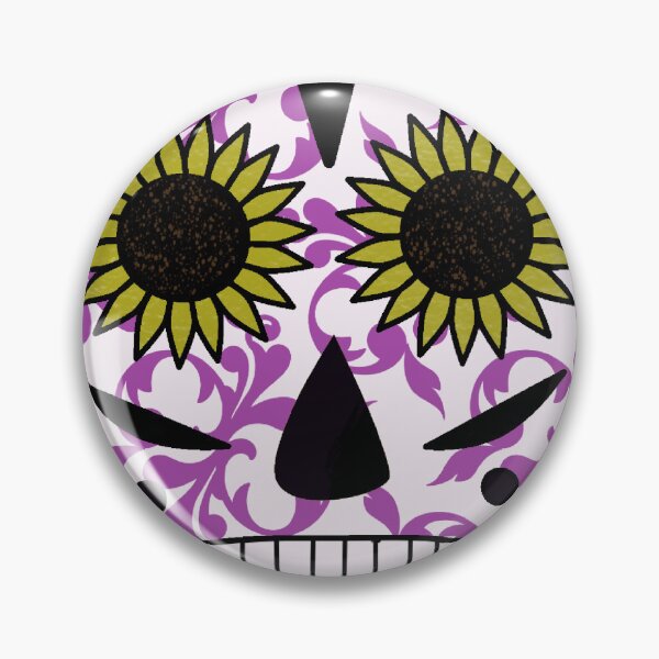 Item preview, Sunflower Sugar Skull Skeleton designed and sold by MMLCGraphics.