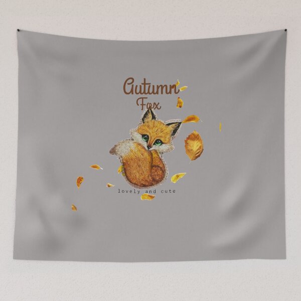 Item preview, Autumn Fox  designed and sold by ghostart32.