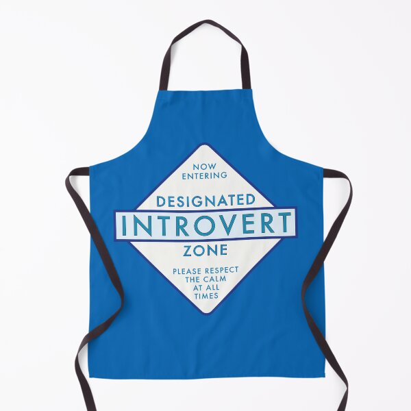 Item preview, Introvert Zone Sign designed and sold by Julia Marshall Felix.
