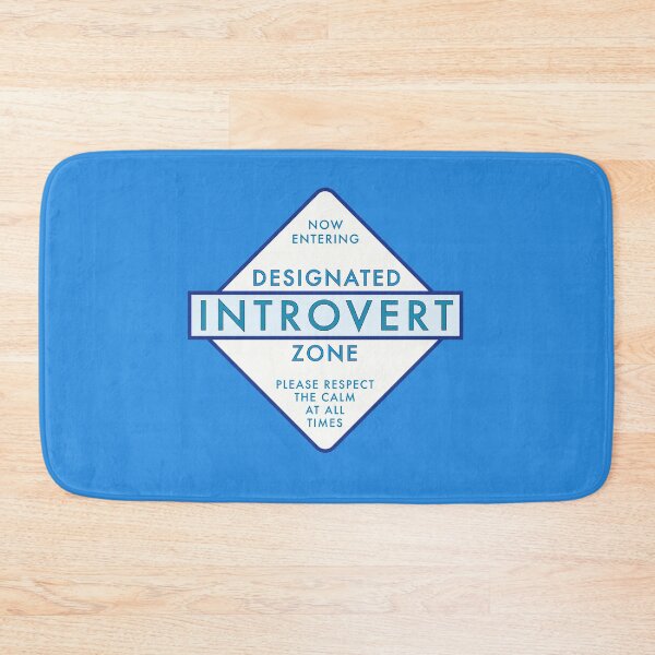 Item preview, Introvert Zone Sign designed and sold by Julia Marshall Felix.