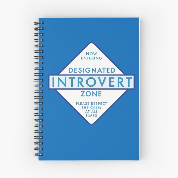 Item preview, Introvert Zone Sign designed and sold by Julia Marshall Felix.