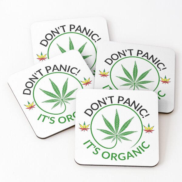Item preview, Don"t panic it is organic | Marijuana | Cannabis | weed limit 420 - royal weed designed and sold by noyomiart.