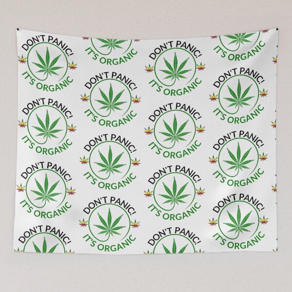 Item preview, Don"t panic it is organic | Marijuana | Cannabis | weed limit 420 - royal weed designed and sold by noyomiart.