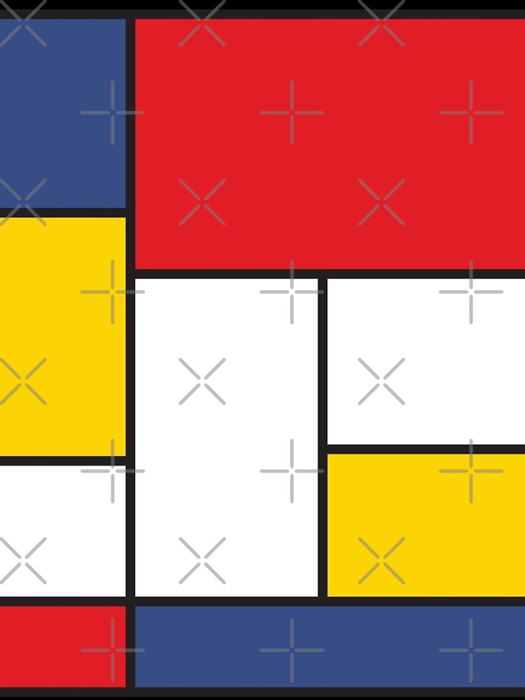 In the Style of Mondrian by EvilGravy