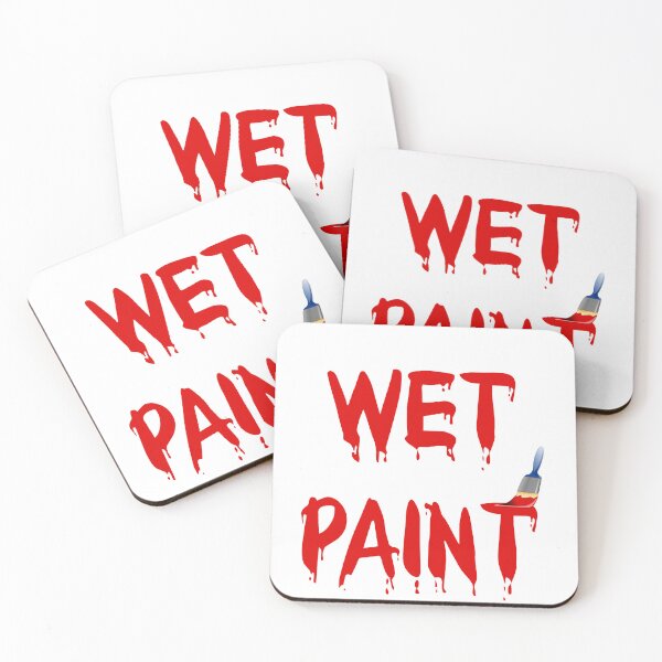 Item preview, WET PAINT designed and sold by DomGDesign.