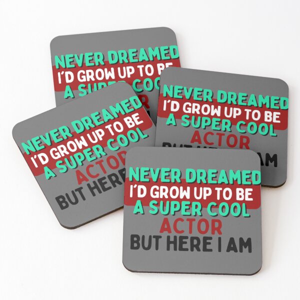 Item preview, A Super Cool Actor designed and sold by DevonHand.