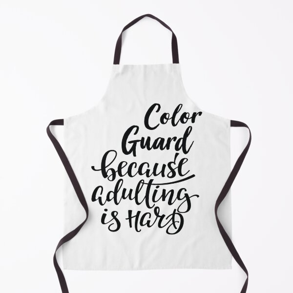 Item preview, Color Guard Because Adulting Is Hard designed and sold by WordsGamersUse.